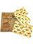 1257-10U Stili S 17.5X20CM Sıfır Atık Yeniden Kullanılabilir Depolama Sargısı Sürdürülebilir Organik Sandviç ve Peynir Gıda Ambalaj Kağıdı Bpa ve Plastik Içermeyen Balmumu Gıda Sargısı (Yurt Dışından) 5
