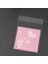 Pembe Aşk Tarzı 10X10CM Hediye Paketleme Çantası Plastik Kendinden Yapışkanlı Dıy Bisküvi Paketleme Çantası Ekmek Pişirme Malzemeleri Şeker Paketleme Parti Dekorasyonu (Yurt Dışından) 1