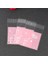 Pembe Aşk Tarzı 10X10CM Hediye Paketleme Çantası Plastik Kendinden Yapışkanlı Dıy Bisküvi Paketleme Çantası Ekmek Pişirme Malzemeleri Şeker Paketleme Parti Dekorasyonu (Yurt Dışından) 5