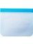 21.5X18CM Mavi Stil Gıda Sınıfı Silikon Taze Mühür Saklama Çantası Yeniden Kullanılabilir Sızdırmaz Konteynerler Snack Saver Çanta Sandviç Saklama Çantası Seyahat Için (Yurt Dışından) 1