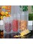 Stili Temizle 13X20CM Lot Plastik Stand Up Fermuar Mat Şeffaf Gıda Saklama Çantası Yeniden Kapatılabilir Zip Kilit Paket Torbaları Şeffaf Doypack Çanta (Yurt Dışından) 5