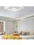 Siyah 80 x 80 cm Kare 3 Işık Rengi,Kumandalı Led Tavan Lambası,Avize,Modern Aydınlatma, Dekoratif Işık 2