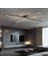 Antrasit 100 x 100 cm 4000k, Kumandalı, Led Tavan Lambası,Avize,Modern Aydınlatma,Dekoratif Işık 1