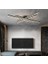 Antrasit 100 x 100 cm 4000k, Kumandalı, Led Tavan Lambası,Avize,Modern Aydınlatma,Dekoratif Işık 4