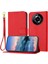 Realme 11 Pro Pu Deri Flip Için Telefon Kılıfı Folio Litchi Desen Cüzdan (Yurt Dışından) 1