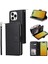 Iphone 15 Için Kılıf Pro Flip Kapak ile El Kayışı Fermuar Cep Kart Durumda (Yurt Dışından) 1