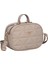 Kapitone Şık Bayan Çapraz El ve Omuz Çantası Bej 1