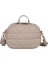 Kapitone Şık Bayan Çapraz El ve Omuz Çantası Bej 3