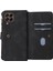Samsung Galaxy M33 5g Için Kılıf Pu Deri Manyetik Kapatma Onbeş Kart Yuvaları Fermuar Cep Telefon Kılıfı (Yurt Dışından) 5