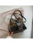 Nobrand Şık Leopar Desenli Crossbody Çanta Sonbahar ve Kış Doku Kova Çanta (Yurt Dışından) 1
