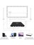 CSG90B, (66-85" Tvler) HDMI Bağlantılı Görüntü ve Ortam Sesi ile Senkronize Tv Arkası Rgbıc LED Işıklandırma Seti (+2 Adet Dekoratif LED Bar) , HDMI Sync Box Pro Set 6