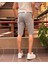 Erkek, Slim Fit, Pamuklu Kumaş, Nakış Detaylı Şort 24INP278 4