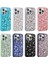 Apple iPhone 15 Pro Max Kılıf Kamera Çıkıntılı Parlak Taşlı Tasarım Renkli Koruyucu Kapak (Linea) 3