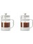 2x French Press Kahve Makinesi 12 Oz, Borosilikat Camlı Çay Presleri Soğuk ve Sıcak Demlenmiş Kahve (Yurt Dışından) 1
