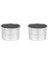 2x Basınçlı Fincan Filtre Kahve Makinesi Espresso Aksesuarları Ayrılabilir Bardak Paslanmaz Çelik Kase Sepeti C (Yurt Dışından) 1