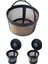 K-Duo Essentials ve K-Duo Makinesi Için Yeniden Kullanılabilir Örgülü Öğütülmüş Kahve Filtre Sepeti, K Cup Için Kahve Fincanı Pod'u (Yurt Dışından) 1