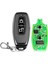 XKGD12EN Evrensel Tel Garaj Kapısı Uzaktan Anahtar Fob 2 Düğmeler Vvdı Anahtar Aracı Için (Yurt Dışından) 1