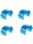 4x Rc Araba Yedek Parçaları 540 550 Motor Radyatörü 12428 12423 A959-B A969-B A979-B A929-B Mavi (Yurt Dışından) 1