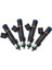 M6 2.0 2.3 Focus Escape Mercury Için 4pcs Araç Yakıt Enjektörü 0280158105 (Yurt Dışından) 1