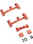 Metal Çekme Çubuğu Taban Koltuk Aks Üst Servo Braketi Montajı Için Mn D90 Mn-90 MN99S MN99 Rc Araba Yükseltme Parçaları (Yurt Dışından) 1