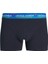 Jacthomas Solıd Trunks 3 Pack Erkek Lacivert Boxer 12250609-NavyBlazer 2