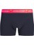 Jacthomas Solıd Trunks 3 Pack Erkek Lacivert Boxer 12250609-NavyBlazer 4