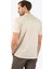Erkek Büyük Beden Polo Yaka T-Shirt-Açık Bej 4