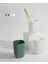 Banyo Çöp Kutusu Küçük Ofis Kutusu Plastik Atık Kağıt Çöp Kutusu Banyo Yatak Odası Oturma Odası Için Modern Çöp Kutusu Beyaz (Yurt Dışından) 3