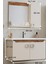 Banyo Selvi 65 cm Demonte Banyo Dolabı Aynalı Dolaplı Üst Dolap Lavabo 2