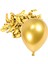 100 Adet Altın Metalik Krom Lateks Balonlar, Düğün Mezuniyet Yıldönümü Bebek Duş Için 5 Inç Yuvarlak Helyum Balonları (Yurt Dışından) 1