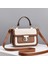 Texture Women's One Shoulder Crossbody Bag Square Bag (Yurt Dışından) 4