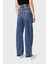 J38 Relaxed Fit Geniş Paça Jeans Bayan Kot Pantolon 3DYJ38 Y16EZ 1500 3