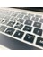 Apple Macbook 13' Pro Touch Bar A1706 Klavye Koruyucu Transparan Buzlu Silikon Ped 4