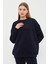 Kadın Olivia Oversize Basıc Sweatshırt 5