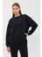 Kadın Olivia Oversize Basıc Sweatshırt 1