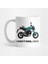 I Don't Ride, I Fly! Honda Grom Blue Raspberry- Motosiklet Kupa Bardak 1