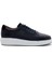Lacivert El Yapımı Deri Sneaker 1
