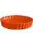 Tart Börek Fırın Kabı Yuvarlak 28 cm Turuncu/toscane 1