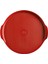 Pizza Fırın Kabı Yuvarlak 40 cm Kırmızı/burgundy 2