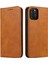 Iphone 12 Mini Deri Folio Flip Case ile Tam Koruma Kartı Telefon Kılıfı (Yurt Dışından) 1