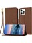 Iphone 12 Pro Max Flip Folio Pu Deri Litch Desen Cüzdan Telefon Kılıfı (Yurt Dışından) 1