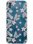 Huawei Y5 2019 Kamera Korumalı Kapak Floral Kırmızı Tasarımlı Şeffaf Kılıf 1