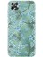 Huawei Y5 P Kamera Korumalı Kapak Floral Mavi Tasarımlı Şeffaf Kılıf 1