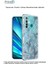 Huawei Y5 P Kamera Korumalı Kapak Floral Mavi Tasarımlı Şeffaf Kılıf 4