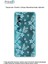Huawei Y5 P Kamera Korumalı Kapak Floral Mavi Tasarımlı Şeffaf Kılıf 5