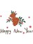 Konsept Tebrik Kartı-Happy New Year - Kozalak 1