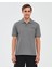 Polo Shirt M Short Sleeve Erkek Antrasit Polo Yaka Tshirt S211800-003 4