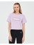 Graphic T-Shirt W Short Sleeve Kadın Lila Tshirt S221460-505 1