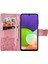 Galaxy A22 4g Kelebek Kanatları Flip Darbeye Dayanıklı Deri Telefon Kılıfı (Yurt Dışından) 4