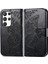 Galaxy S23 Ultra Kelebek Kanatları Flip Darbeye Dayanıklı Deri Telefon Kılıfı (Yurt Dışından) 3